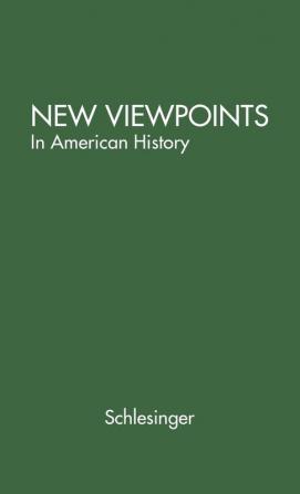 New Viewpoints in American History