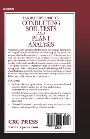 Laboratory Guide for Conducting Soil Tests and Plant Analysis