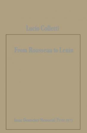 From Rousseau to Lenin