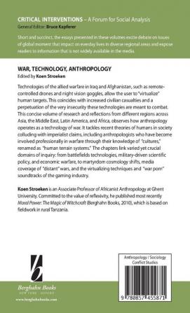 War Technology Anthropology: 13 (Critical Interventions: A Forum for Social Analysis)