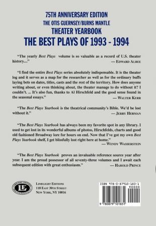 The Best Plays of 1993-1994