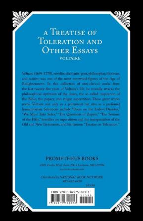 A Treatise on Toleration and Other Essays