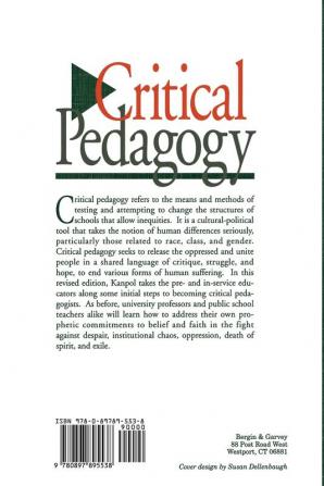 Critical Pedagogy: An Introduction 2nd Edition (Critical Studies in Education and Culture Series)