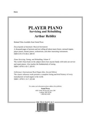 Player Piano: Servicing and Rebuilding