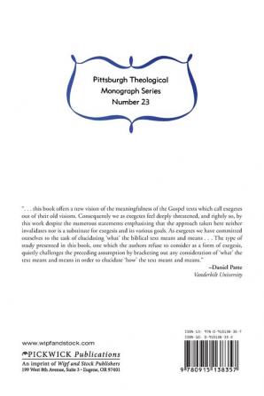 Signs and Parables: Semiotics and Gospel Texts: 23 (Pittsburgh Theological Monographs : No 23)