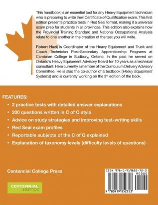 Canadian Heavy Equipment Technician: Certificate of Qualification Test Preparation (Centennial College Press Test Prep)