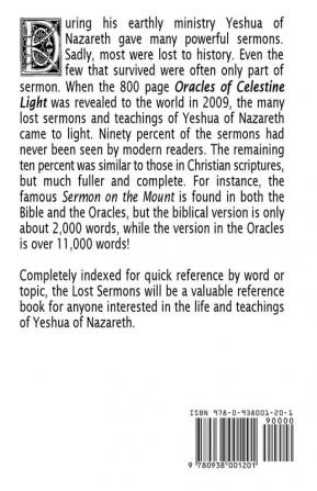 The Lost Sermons of Yeshua of Nazareth