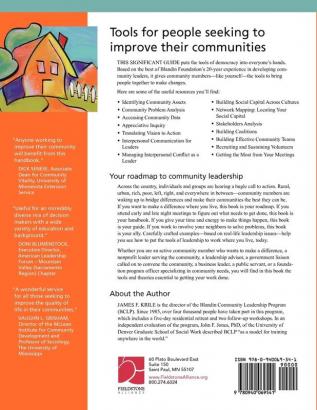 The Community Leadership Handbook: Framing Ideas Building Relationships and Mobilizing Resources