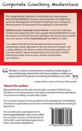 Reflections of a Corporate Coach Volume 1: A practical demonstration of the power of storytelling in corporate life ?