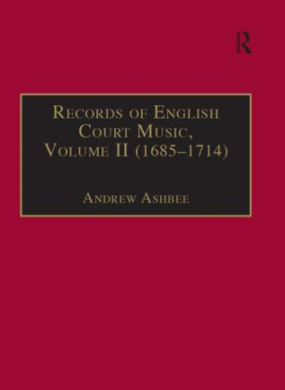 Records of English Court Music