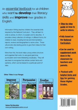 Information Writing: Teach Your Child to Write Good English: No. 3