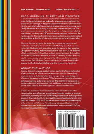 Data Modeling: Theory & Practice
