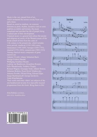 175 Musical Programmes: Classical Music Concerts