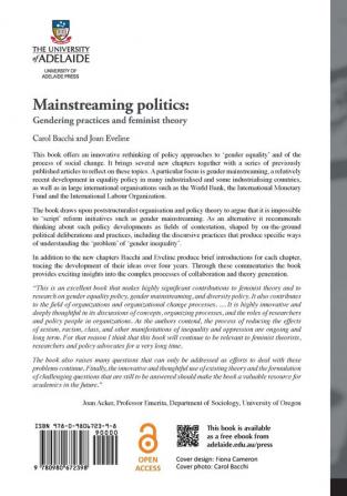 Mainstreaming Politics: Gendering Practices and Feminist Theory