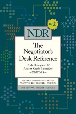 The Negotiator's Desk Reference: 2