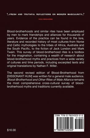 Blood-Brotherhood and Other Rites of Male Alliance