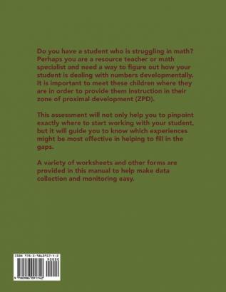 A Qualitative & Quantitative Developmental Math Assessment and Intervention Protocol