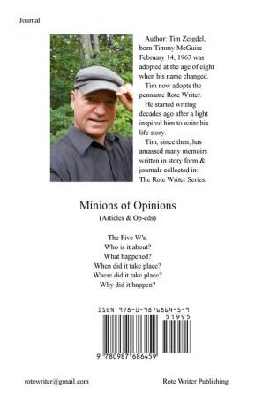 Minions of Opinions: Articles & Op-eds