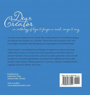 Dear Creator: An Anthology of Hope & Prayer in Word Image and Song