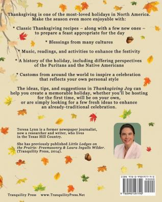 Thanksgiving Joy: A Cornucopia of Stories Songs Poems Recipes and Traditions