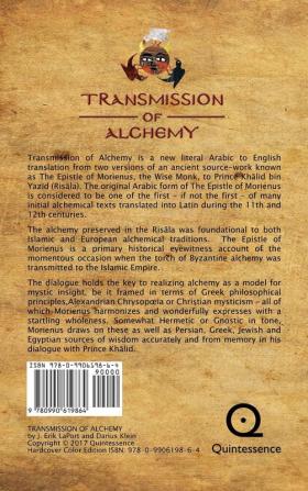 Transmission of Alchemy: The Epistle of Morienus to Khālid bin Yazīd - Hardcover Color Edition (978-0990619864): 3 (Quintessence Classical Alchemy)