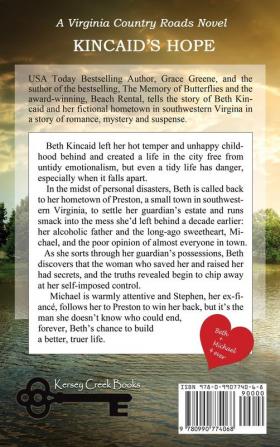 Kincaid's Hope: A Virginia Country Roads Novel