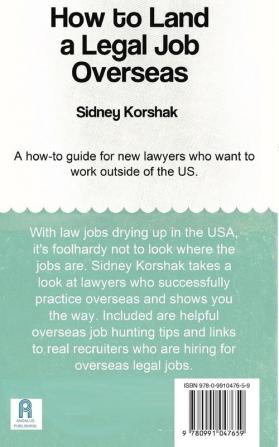 How to Land a Legal Job Overseas