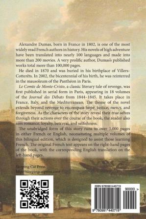 The Count of Monte Cristo Volume 2: Unabridged Bilingual Edition: English-French