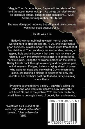 Captured Lies: 1 (Caspian Wine Suspense/Thriller/Mystery)