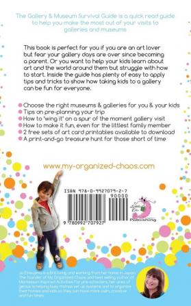 The Gallery & Museum Guide for Parents: Turning Tantrum Throwers into Mini Art Lovers