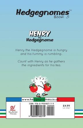 Henry the Hedgegnome loves numbers: 5 (Hedgegnomes)