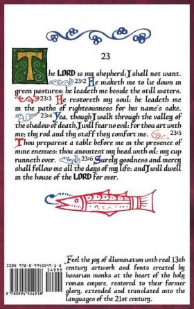 Medieval Book Of Psalms