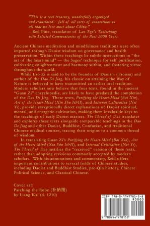 The Thread of Dao: Unraveling Early Daoist Oral Traditions in Guan Zi's Purifying the Heart-Mind (Bai Xin) Art of the Heart Mind (Xin Shu) and Internal Cultivation (Nei Ye)