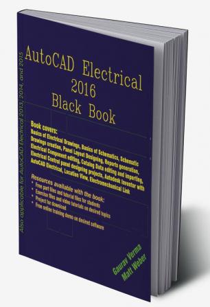 AutoCAD Electrical 2016 Black Book