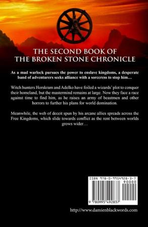 Warlock's Sun Rising: #2 2: The Second Book of the Broken Stone Chronicle: A Dark Fantasy Epic