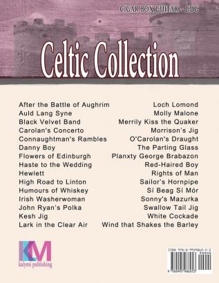 Cigar Box Guitar Celtic Collection: 30 Celtic Tunes for 3 String Cigar Box Guitar - GDG