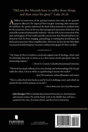 The Gospel of Christ Crucified: A Theology of Suffering before Glory