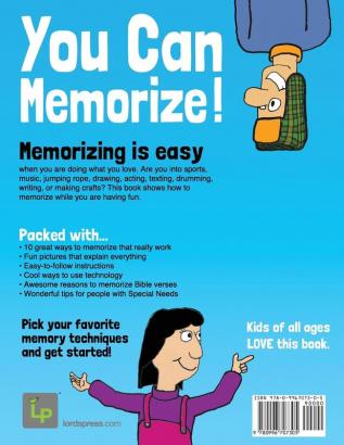 Who Says You Can't Memorize?! Fun Ways to Learn Bible Verses