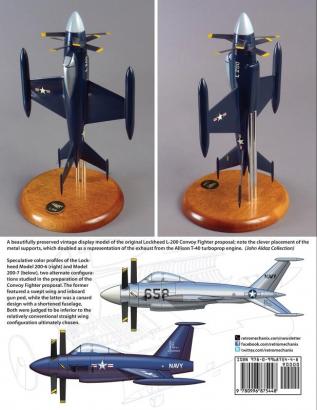 Lockheed Model L-200 Convoy Fighter: The Original Proposal and Early Development of the XFV-1 Salmon - Part 1