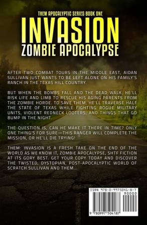 Invasion: Zombie Apocalypse: 1 (Them Paranormal Zombie Apocalypse)