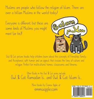 Owl & Cat: Muslims Are...: 5