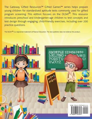 Gifted and Talented OLSAT Test Prep (Level A): Test preparation for OLSAT Level A; Workbook and practice test for children in kindergarten/preschool