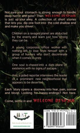 Welcome Despair: A Collection of Short Stories