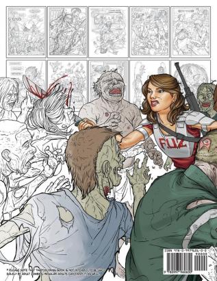 Killing Time with the Infinite Z!: An Adult Zombie Coloring Book.