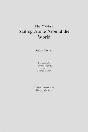 The Yiddish Sailing Alone Around the World: The Voyage of the Spray