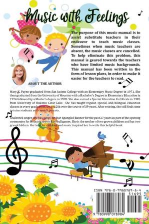 Music with Feelings: Music Lesson Plans for Teachers With or Without Musical Experience