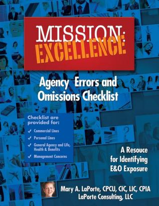 Mission: EXCELLENCE: Agency Errors and Omissions Checklist