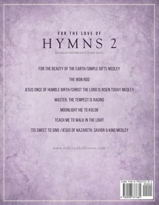 For the Love of Hymns 2: LDS Hymn Arrangements for Solo Piano