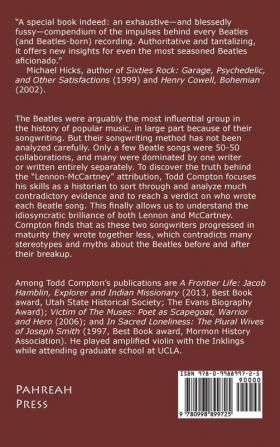 Who Wrote the Beatle Songs?: A History of Lennon-McCartney