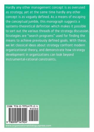 Developing Strategies: A Very Brief Introduction: 1 (Management Compact)